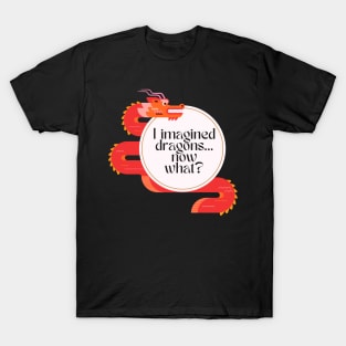 I Imagined Dragons - Funny T-Shirt